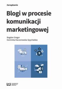Okładka: Blogi w procesie komunikacji marketingowej