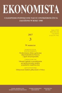 Okładka: Ekonomista 2017 nr 3