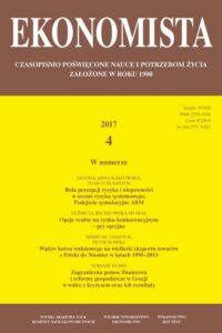 Okładka: Ekonomista 2017 nr 4