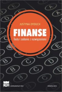 Okładka: Finanse. Testy i zadania z rozwiązaniami