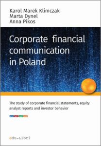 Okładka: Corporate financial communication in Poland