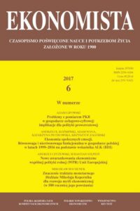 Okładka: Ekonomista 2017 nr 6