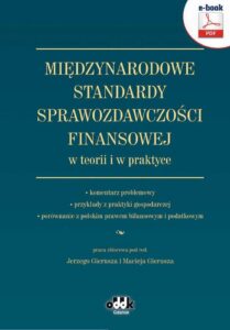 Okładka: Międzynarodowe Standardy Sprawozdawczości Finansowej w teorii i w praktyce