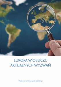 Okładka: Europa w obliczu aktualnych wyzwań