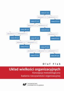Okładka: Układ wielkości organizacyjnych. Koncepcja metodologiczna badania rzeczywistości organizacyjnej