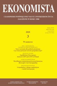 Okładka: Ekonomista 2018 nr 3