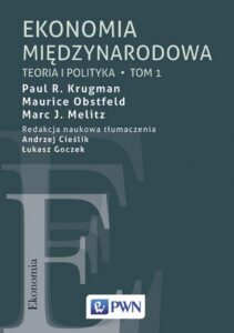 Okładka: Ekonomia międzynarodowa Tom 1. Teoria i polityka