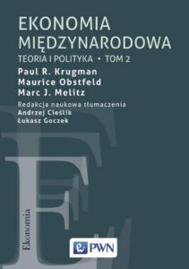 Okładka: Ekonomia międzynarodowa. Tom 2. Teoria i polityka