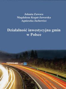 Okładka: Działalność inwestycyjna gmin w Polsce