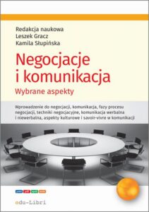 Okładka: Negocjacje i komunikacja. Wybrane aspekty