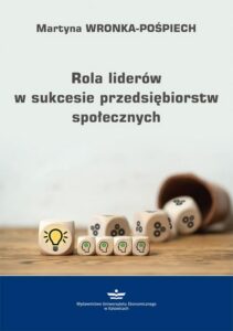 Okładka: Rola liderów w sukcesie przedsiębiorstw społecznych