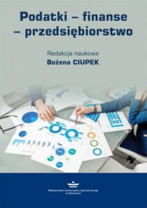 Okładka: Podatki – finanse – przedsiębiorstwo