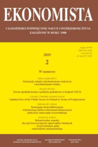 Okładka: Ekonomista 2019 nr 2