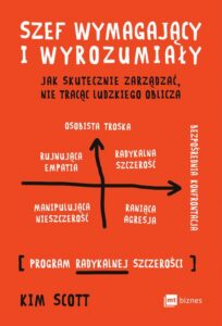 Okładka: Szef wymagający i wyrozumiały. Jak skutecznie zarządzać, nie tracąc ludzkiego oblicza