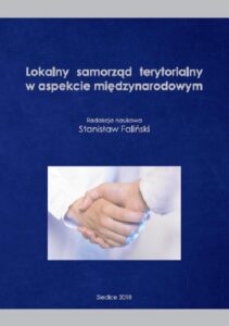 Okładka: Lokalny samorząd terytorialny w aspekcie międzynarodowym