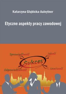 Okładka: Etyczne aspekty pracy zawodowej