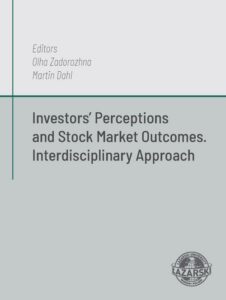 Okładka: Investors’ Perceptions and Stock Market Outcomes. Interdiscyplinary approach