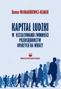 Okładka: Kapitał ludzki w kształtowaniu zwinności przedsiębiorstw opartych na wiedzy