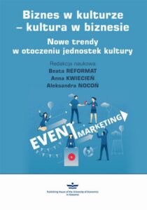 Okładka: Biznes w kulturze – kultura w biznesie. Nowe trendy w otoczeniu jednostek kultury