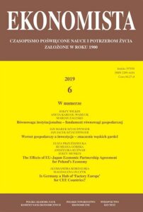 Okładka: Ekonomista 2019 nr 6