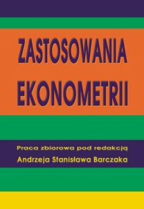Okładka: Zastosowania ekonometrii