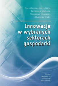 Okładka: Innowacje w wybranych sektorach gospodarki