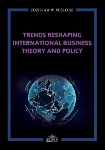 Okładka: Trends Reshaping International Business Theory and Policy