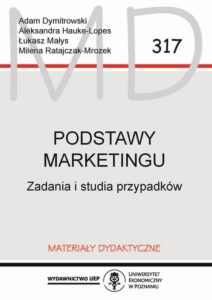 Okładka: Podstawy marketingu. Zadania i studia przypadków