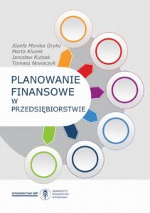 Okładka: Planowanie finansowe w przedsiębiorstwie