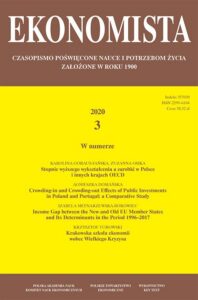Okładka: Ekonomista 2020 nr 3
