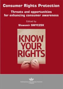 Okładka: Consumer Rights Protection. Threats and opportunities for enhancing consumer awareness