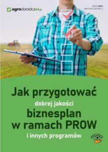 Okładka: Jak przygotować dobrej jakości biznesplan w ramach PROW i innych programów