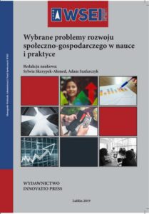 Okładka: Wybrane problemy rozwoju społeczno-gospodarczego w nauce i praktyce