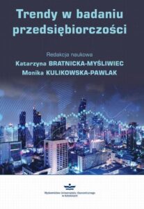 Okładka: Trendy w badaniu przedsiębiorczości