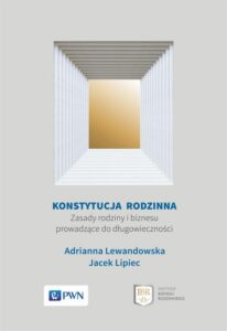 Okładka: Konstytucja rodzinna. Zasady rodziny i biznesu prowadzące do długowieczności