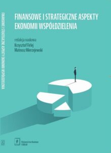 Okładka: Finansowe i strategiczne aspekty ekonomii współdzielenia