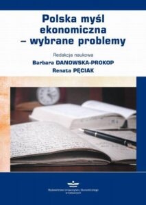 Okładka: Polska myśl ekonomiczna – wybrane problemy