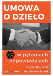 Okładka: Umowa o dzieło w pytaniach i odpowiedziach