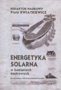 Okładka: Energetyka solarna w badaniach naukowych