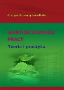Okładka: Wartościowanie pracy. Teoria i praktyka