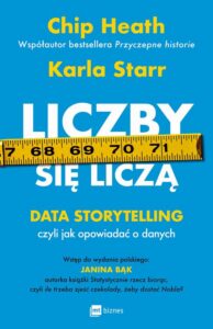 Okładka: Liczby się liczą. Data storytelling, czyli jak opowiadać o danych