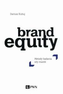 Okładka: Brand Equity. Metody badania siły marek