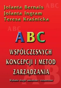 Okładka: ABC współczesnych koncepcji i metod zarządzania