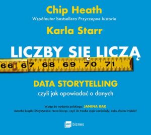 Okładka: Liczby się liczą. Data storytelling, czyli jak opowiadać o danych