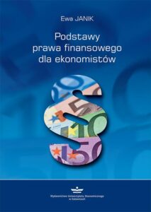 Okładka: Podstawy prawa finansowego dla ekonomistów