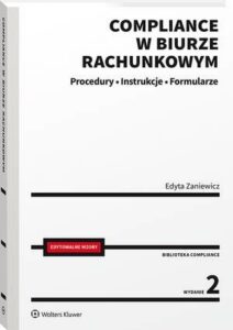 Okładka: Compliance w biurze rachunkowym - procedury, instrukcje, formularze