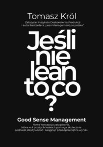Okładka: Jeśli nie lean to co?