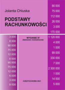 Okładka: Podstawy rachunkowości. Wyd. 4
