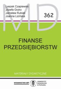 Okładka: Finanse przedsiębiorstw