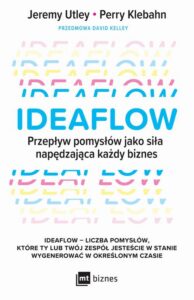 Okładka: Ideaflow. Przepływ pomysłów jako siła napędzająca każdy biznes